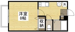 サンパティーク B【2階】の間取り