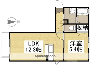 ラ・パルテール今在家【2階】の間取り
