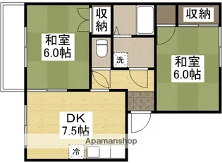 アミティSHIMIZU【2階】の間取り