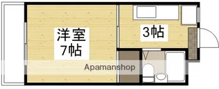エトワール岡山【305号室】の間取り