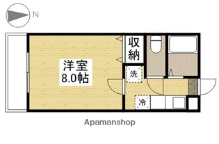 ハイツマスカットⅡ【205号室】の間取り