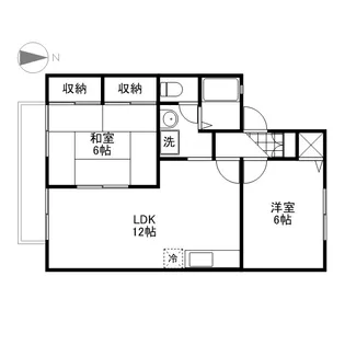 マンハイム前川【2階】の間取り