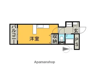岡山県岡山市北区奉還町3丁目【マンション】の間取り