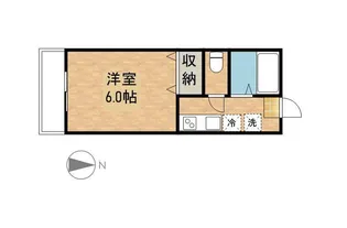 ビッグ・アップル【2階】の間取り