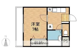 CASANUAGE【3階】の間取り