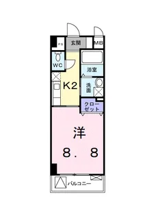 ネオ・ブリーズ【2階】の間取り