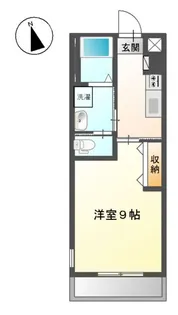 シュトラーセ【1階】の間取り