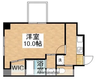 岡山県岡山市北区下石井2丁目【マンション】の間取り