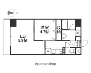 ハアラン表町【2階】の間取り
