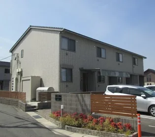 岡山県岡山市北区北方3丁目【アパート】の外観