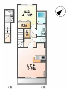 フィオーレ【2階】の間取り