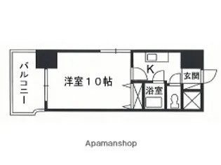 シャトー日興【8階】の間取り