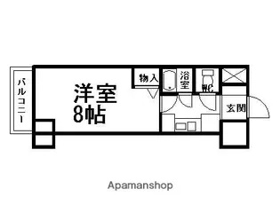 岡山県岡山市北区奉還町1丁目【マンション】の間取り