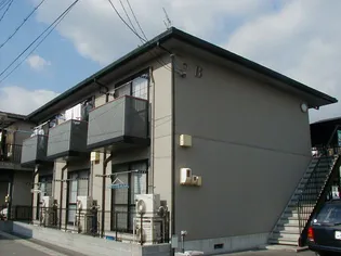 岡山県岡山市北区庭瀬【アパート】の外観