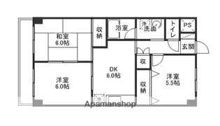 岡山県岡山市東区瀬戸町光明谷【マンション】の間取り