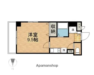 PALAZZOWAKO【6階】の間取り