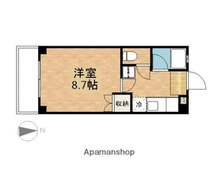 WING東島田【101号室】の間取り