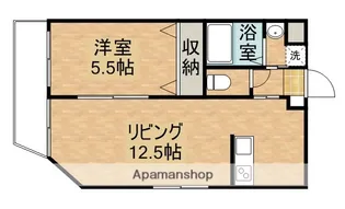 ヴィクトワール大供【201号室】の間取り