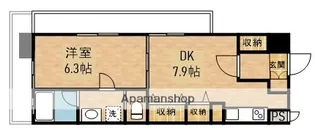 OWLSTYLE内山下【306号室】の間取り