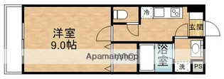 LST OKADAI SOUTH【4階】の間取り