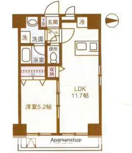 ARCSTAGE表町【2階】の間取り