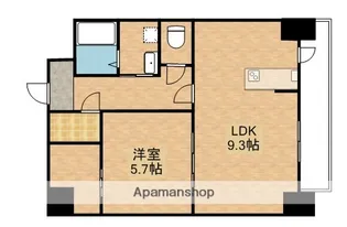 ブライトンコート東山【205号室】の間取り