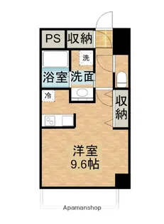 ウイング21中山下Ⅱ【901号室】の間取り