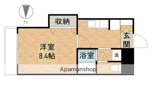 アンブシュール京橋【4階】の間取り