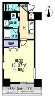 ESCAZA桑田町【2階】の間取り