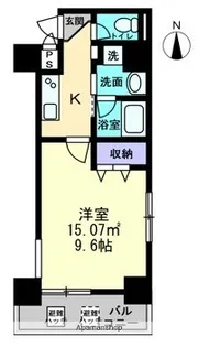 ESCAZA桑田町【9階】の間取り