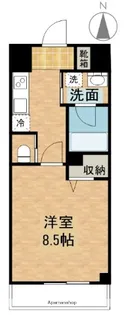 グランスクエア岡山駅西【5階】の間取り