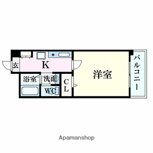フィネス昭和町Ⅱ【1階】の間取り