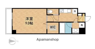 岡山県岡山市北区野田4丁目【マンション】の間取り