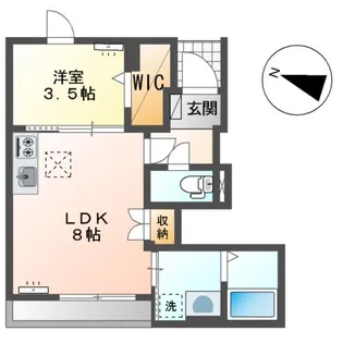 TERRA FAVEUR【1階】の間取り