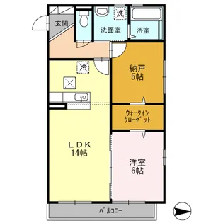 セレニテ【2階】の間取り