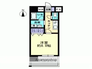ハアラン高柳【2階】の間取り