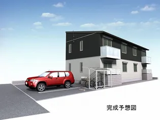 岡山県岡山市北区岡南町1丁目【アパート】の外観