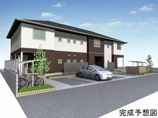 岡山県岡山市北区東古松南町【アパート】の外観