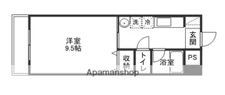 岡山県岡山市北区富田町2丁目【マンション】の間取り