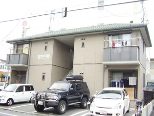 岡山県岡山市北区岡町【アパート】の外観