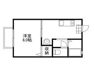 岡山県岡山市中区土田【アパート】の間取り
