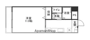 プレジデント高柳【3階】の間取り