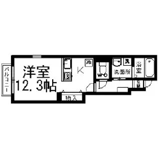 ビオレータ【101号室】の間取り