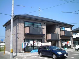 岡山県岡山市南区新保【アパート】の外観