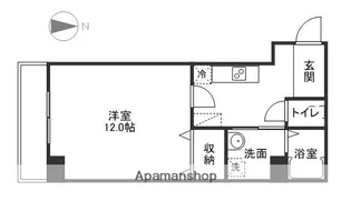 ルミナスライフ【2階】の間取り