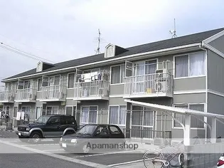 岡山県岡山市北区田中【アパート】の外観