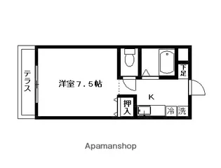 プリオール【203号室】の間取り