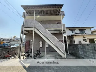 岡山県岡山市北区北方3丁目【アパート】の外観