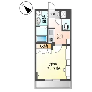 FLOWERーTORNADO【00106号室】の間取り