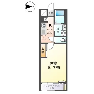 ガーデン【1階】の間取り